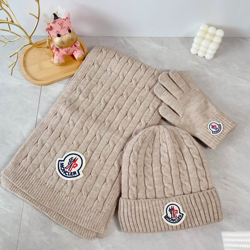 Moncler scarf hat gloves dx (20)